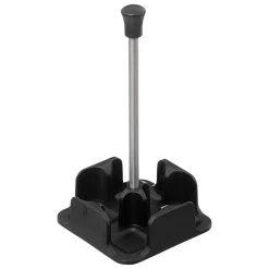 Aceitera + Vinagrera 4Pzas Vidrio C/Soporte