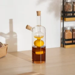 Aceitera+Vinagrera Desig Vidrio 22/7Cl