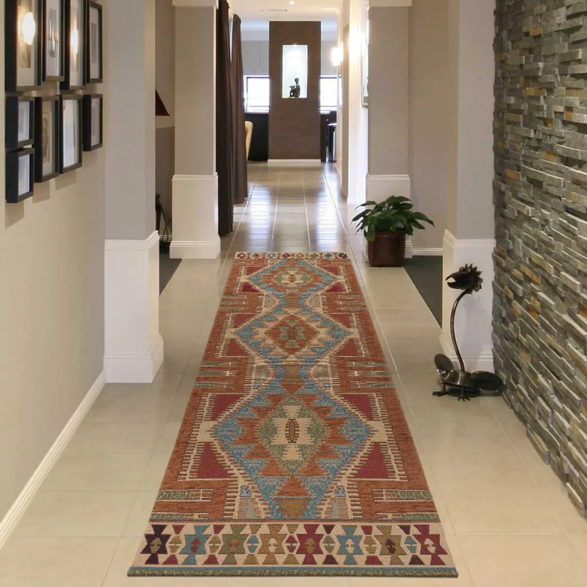 Alfombra Art Multicolor 100x150Cm