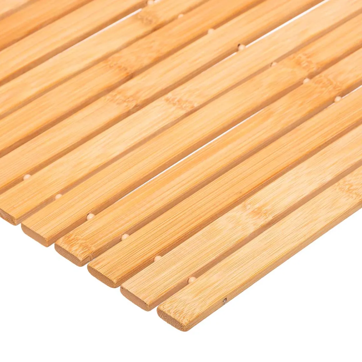 Alfombra De Bambú P/El Baño 40x60Cm