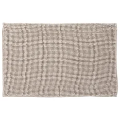 Alfombra De Baño Chenilla Lino 80x50Cm
