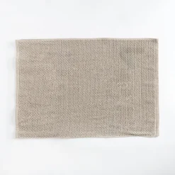 Alfombra de baño ESSENZA marrón claro 50x70cm