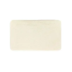 Alfombra de baño microfibra suave natural 45x75cm
