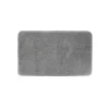 Alfombra de baño microfibra sueve gris claro