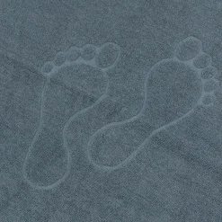 Alfombra De Baño Toosty Azul 50x70Cm