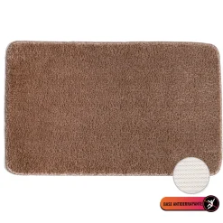 Alfombra De Baño Tufting Beige 120x160Cm