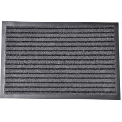 Alfombra De Entrada 40x60 Gris/Negro