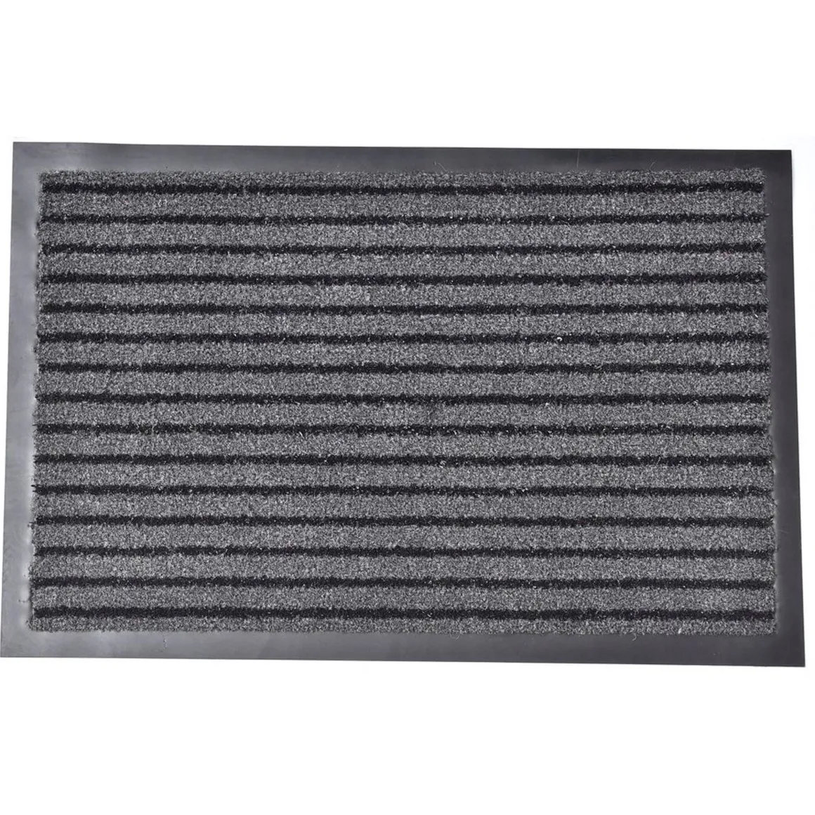 Alfombra De Entrada 40x60 Gris/Negro