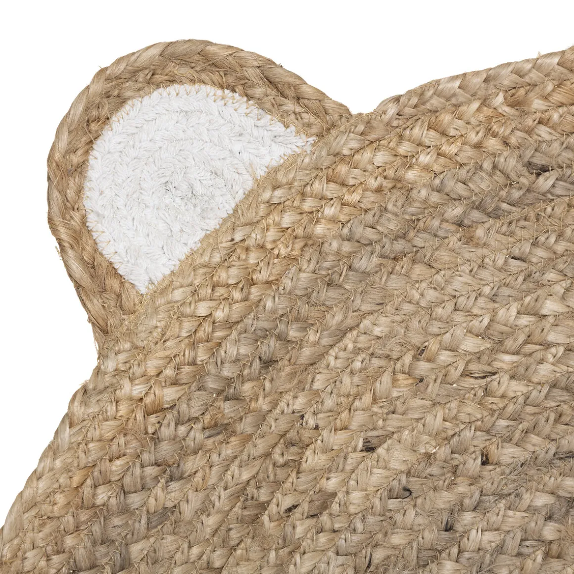 Alfombra de oso beige 100cm