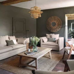 Alfombra de yute natural 120x170cm