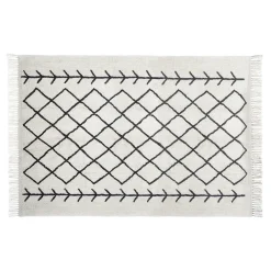 Alfombra Delhi Con Flecos 120x170Cm