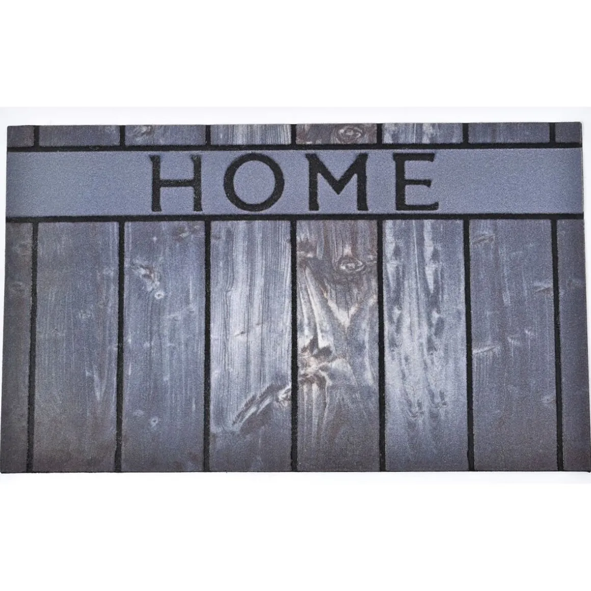 Alfombra Entrada 45x75cm Efecto Madera