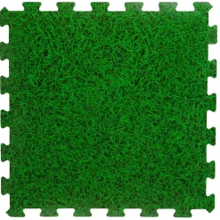 Alfombra Espuma Efecto Césped 8Pzs