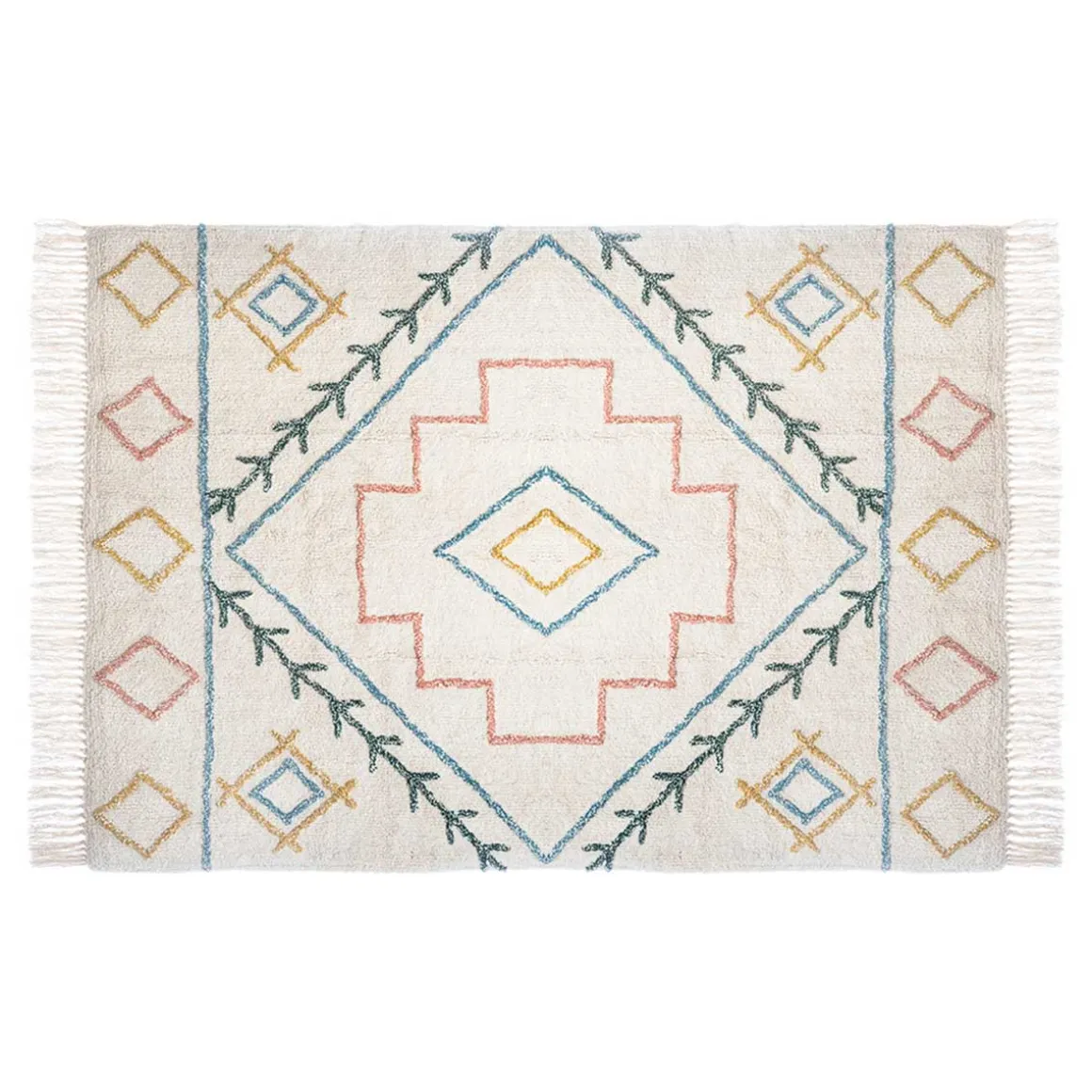 Alfombra Etnik Colorida Alg.120x170Cm