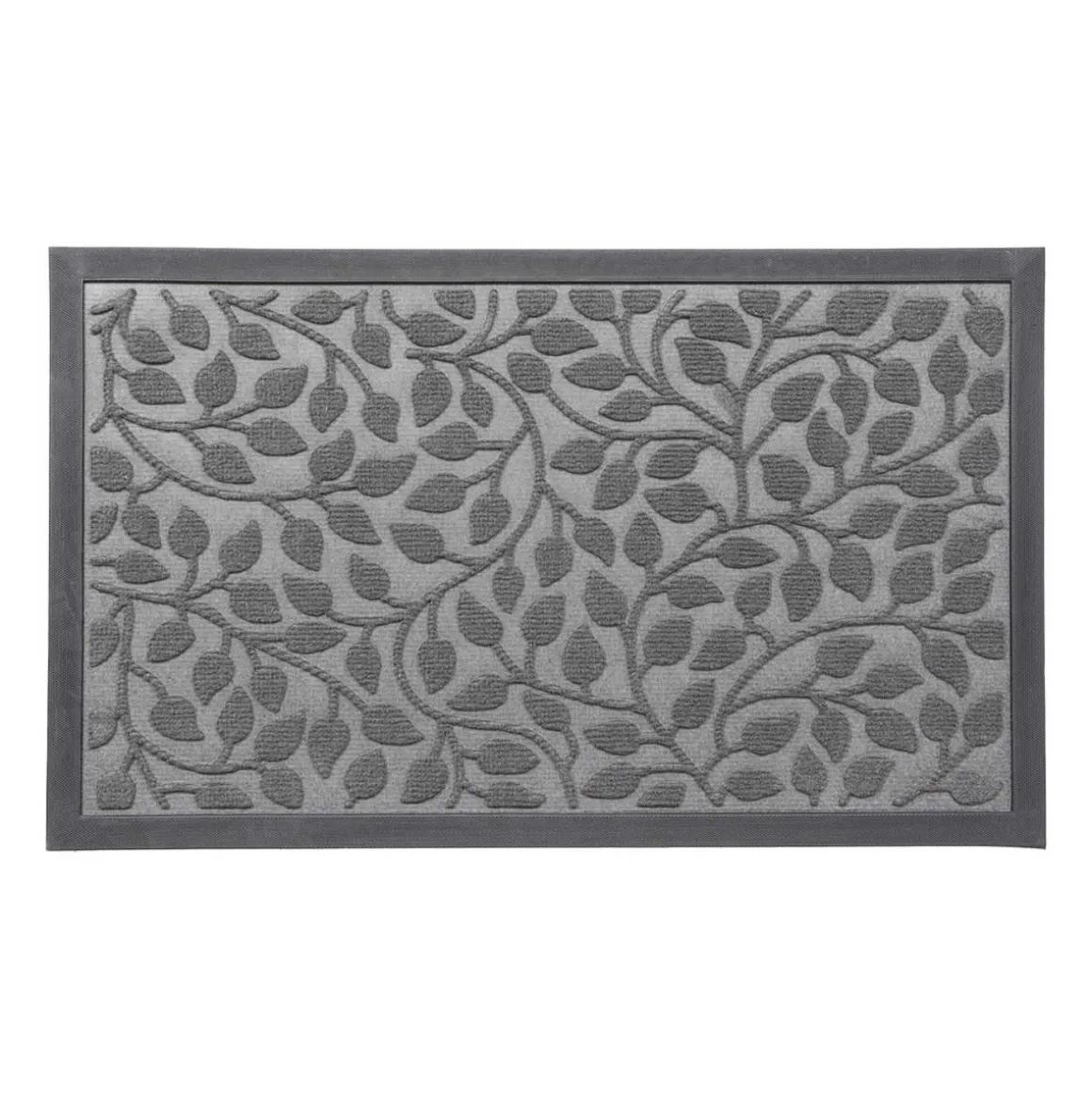 Alfombra Feuillage Gris 45x75cm