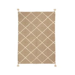 Alfombra Folk Con Borlas 120x160Cm