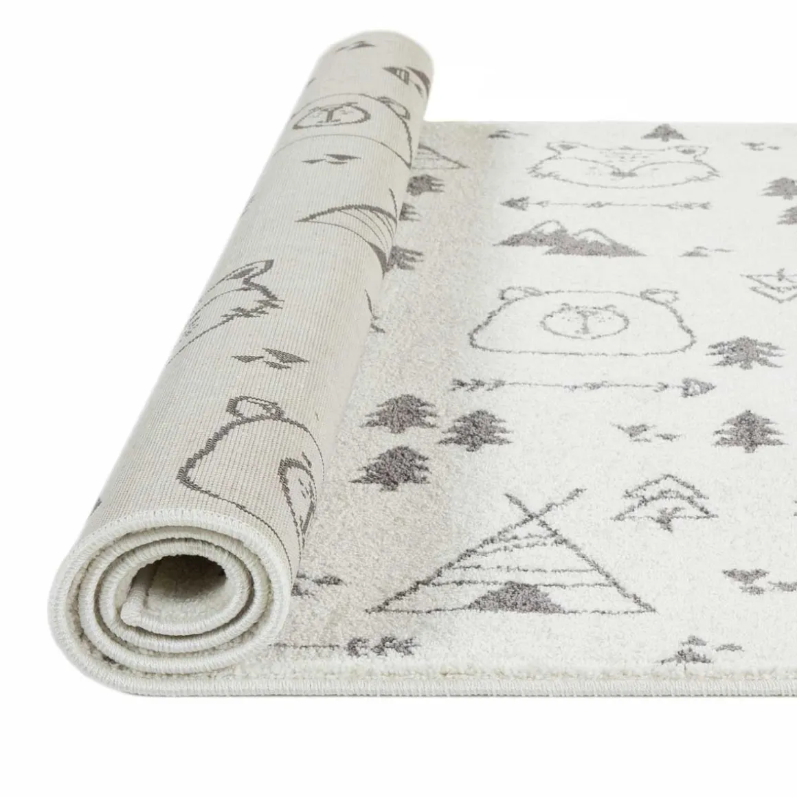 Alfombra Gio Bosque Gris 120x160Cm