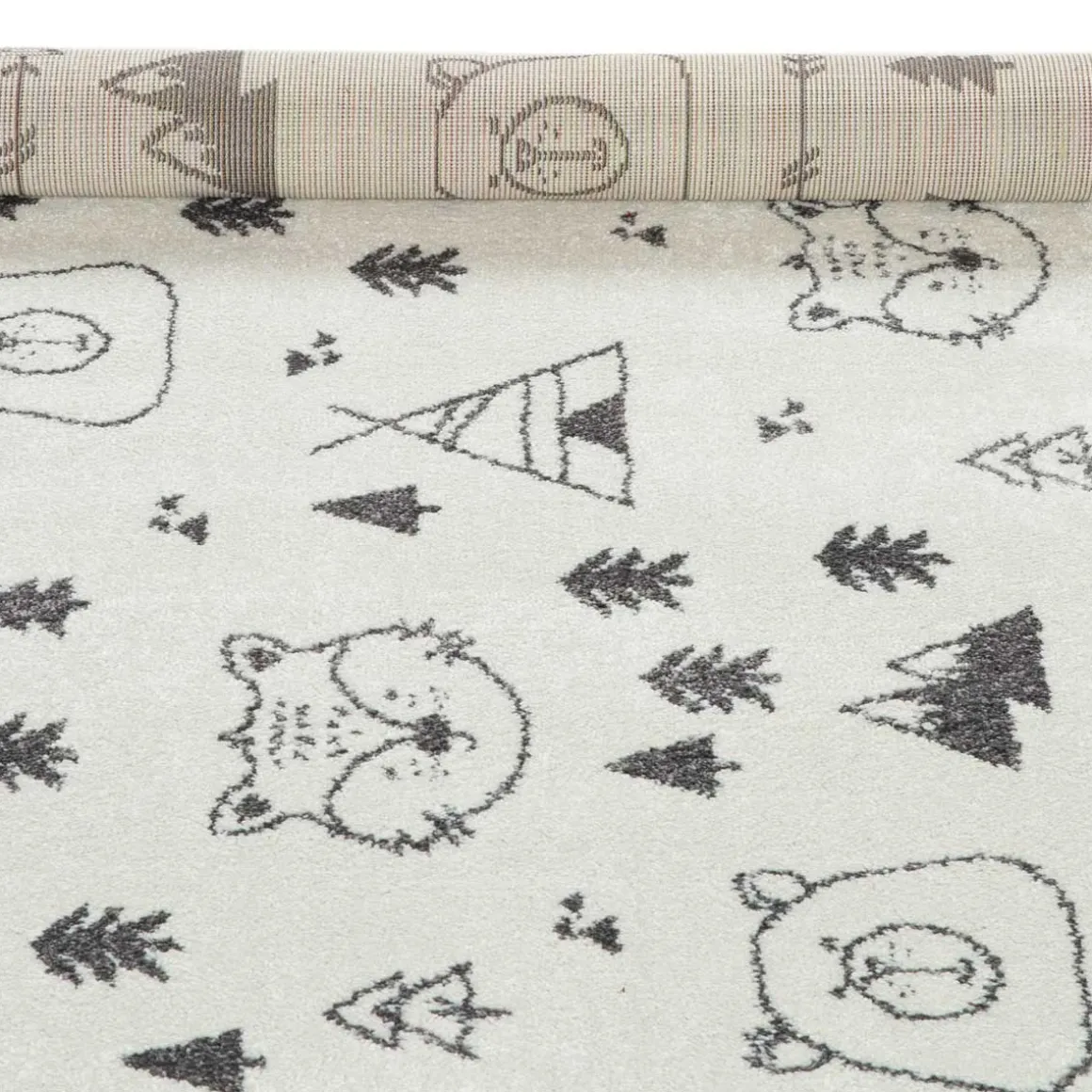 Alfombra Gio Bosque Gris 120x160Cm