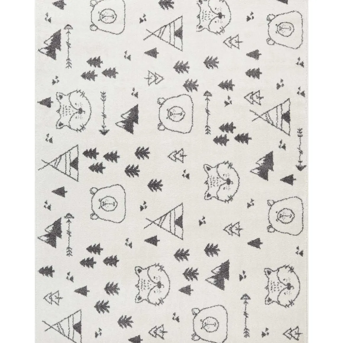 Alfombra Gio Bosque Gris 160x235Cm