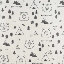 Alfombra Gio Bosque Gris 160x235Cm