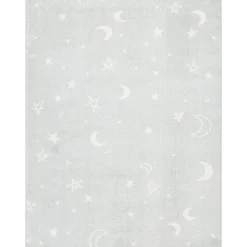 Alfombra Gio Estrellas Gris 160x235Cm