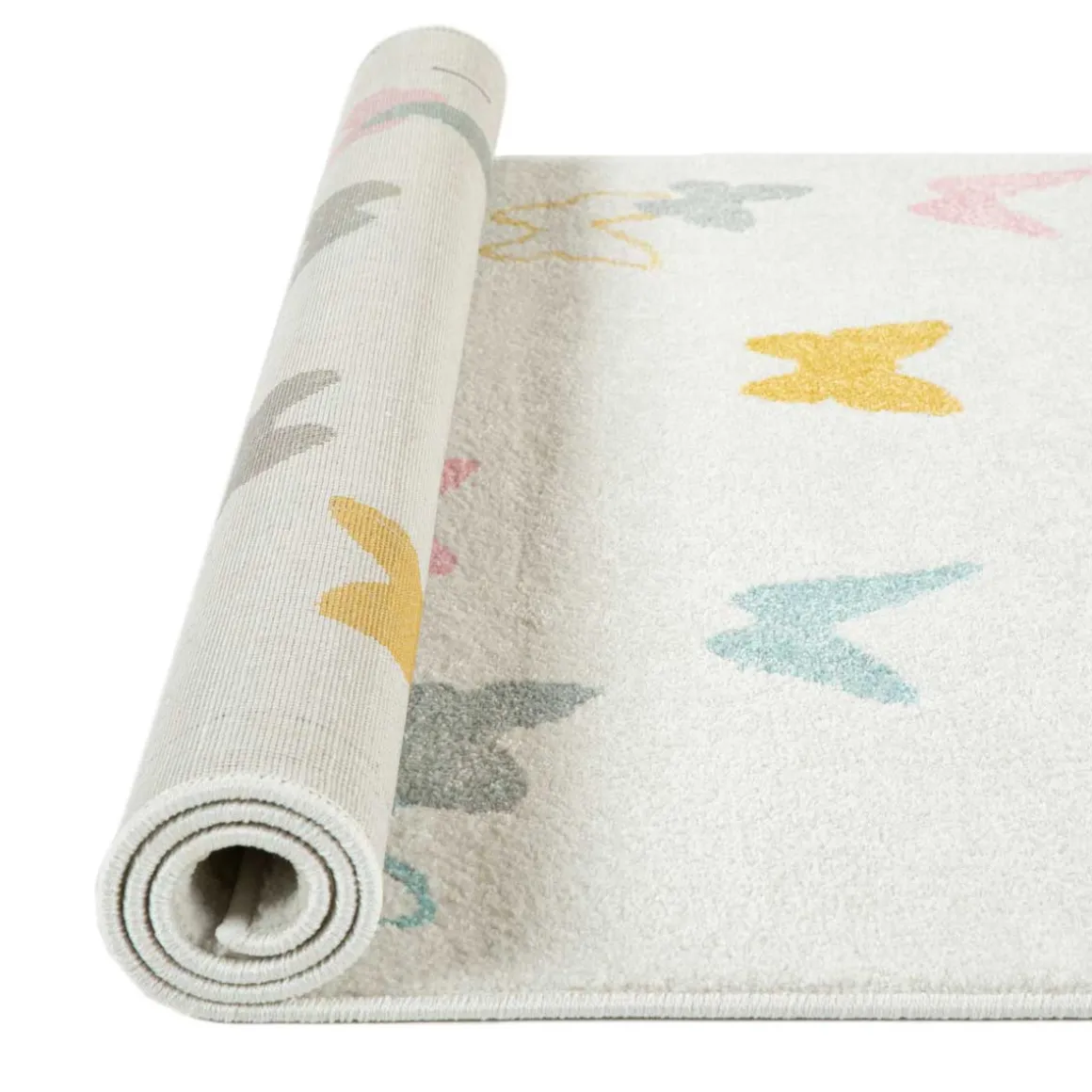 Alfombra Gio Mariposas Multic. 160x235Cm