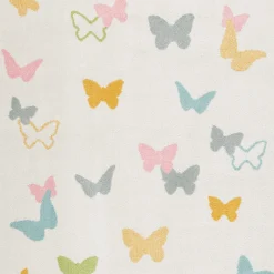 Alfombra Gio Mariposas 80x150Cm
