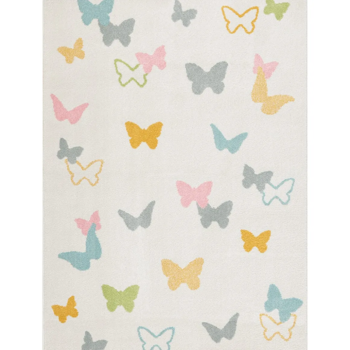 Alfombra Gio Mariposas 120x160Cm