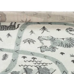 Alfombra Gio Savana Gris 80x150Cm