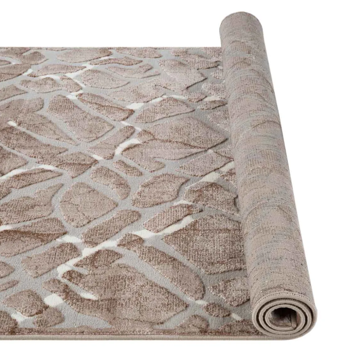 Alfombra Jad Beige 133x190Cm