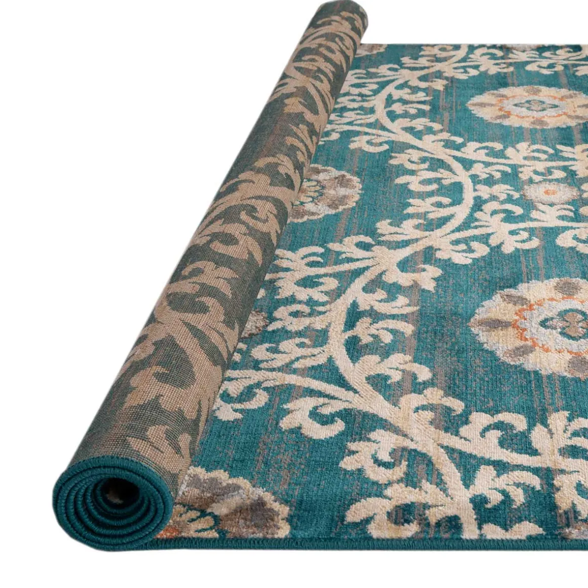 Alfombra Lene Azul 133x190Cm