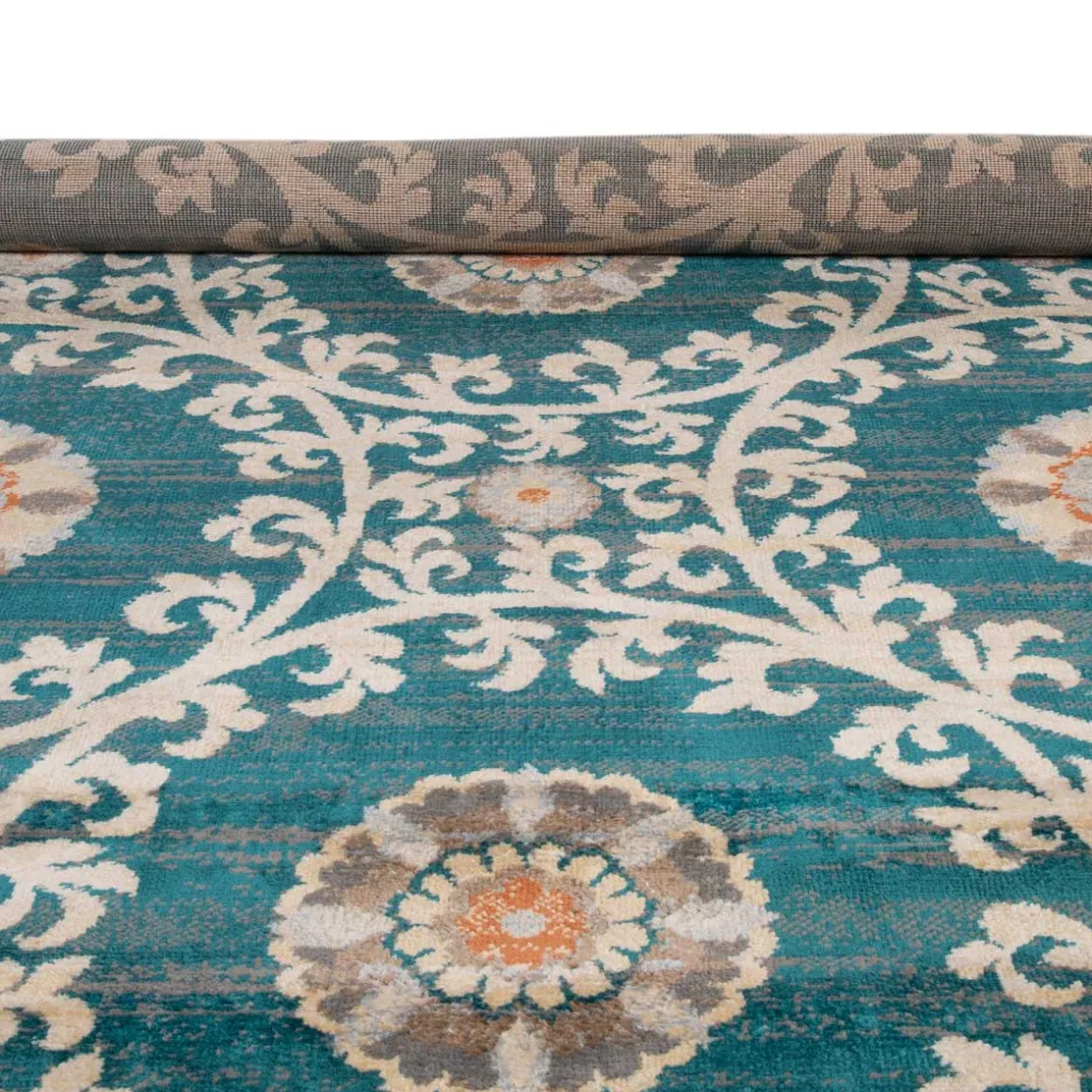 Alfombra Lene Azul 133x190Cm