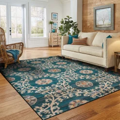 Alfombra Lene Azul 200x285Cm