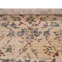 Alfombra Lene Beige/Azul 133x190Cm