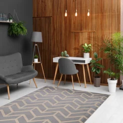 Alfombra Lene Gris/Beige 160x235Cm