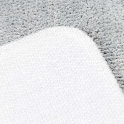 Alfombra microfibra especial gris claro 50x120cm