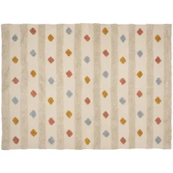 Alfombra Oasis Rombos Multic. 120x170Cm