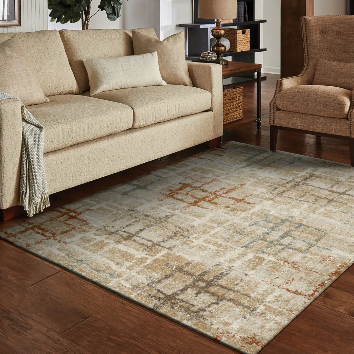 Alfombra Quatro Multicolor 120x160Cm