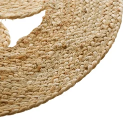 Alfombra Redonda De Yute Ajoure D80Cm