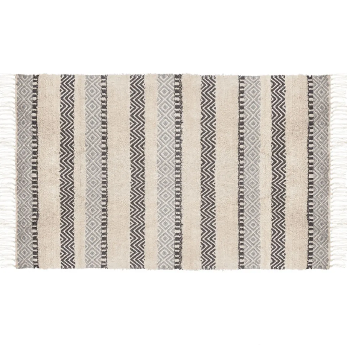 Alfombra Relieve Rayas 90x150Cm