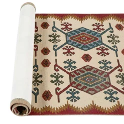 Alfombra Sunlight Ocre/Rojo 70x120Cm