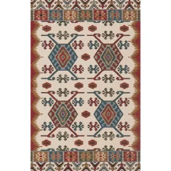 Alfombra Sunlight Ocre/Rojo 120x180Cm