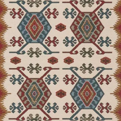 Alfombra Sunlight Ocre/Rojo 120x180Cm