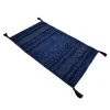 Alfombra Tribal Azul 60x150Cm
