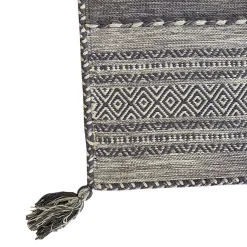 Alfombra Tribal Gris 60x250Cm