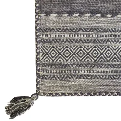 Alfombra Tribal Gris 140x190Cm