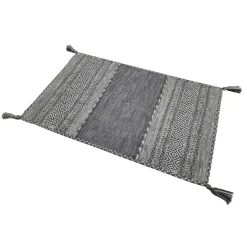 Alfombra Tribal Gris 160x230Cm