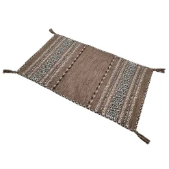 Alfombra Tribal Marrón 120x160Cm