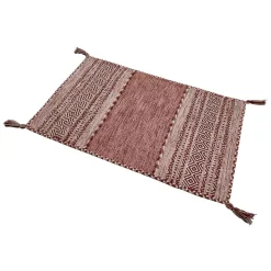 Alfombra Tribal Rosa 140x190Cm