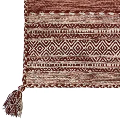 Alfombra Tribal Rosa 140x190Cm